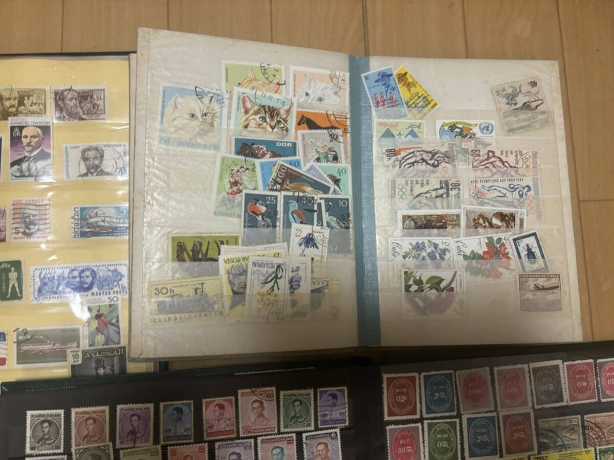 外国切手 海外切手 中国切手 いろいろ 未使用 使用済み 8冊まとめ売りの画像4