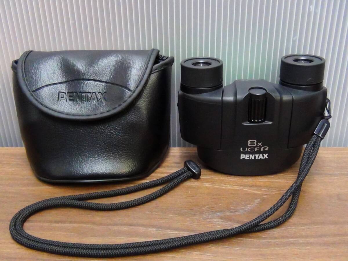  free shipping *PENTAX UCF R 8×21 6.2° binoculars * Pentax 