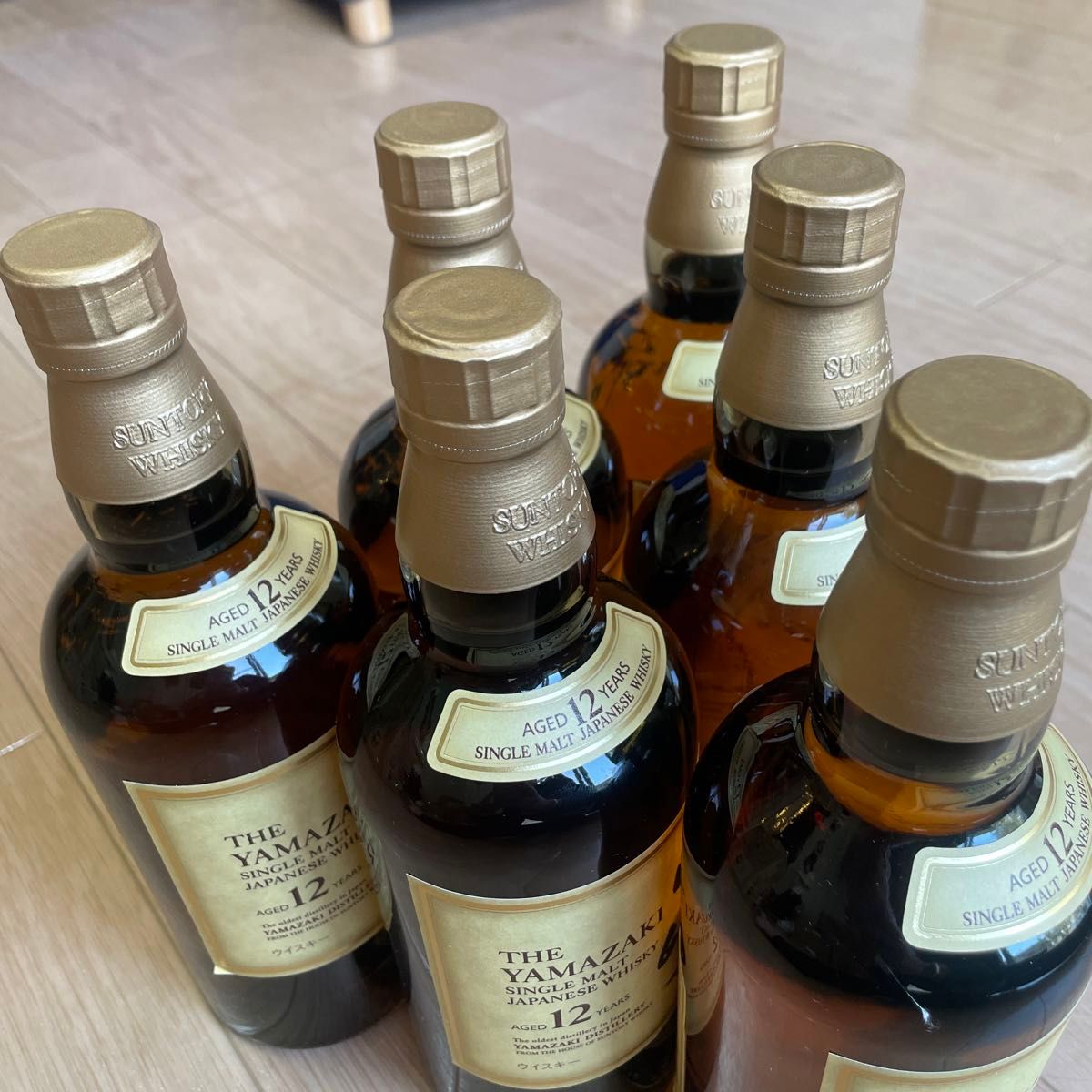 山崎12年　サントリー  ウイスキー 700ml 6本セット SUNTORY