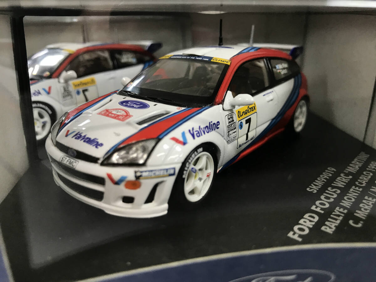 1/43 ビテス SKM99019 フォード フォーカス WRC MARTINI モンテカルロラリー 1999 #7 SKM99019 ZA_画像2