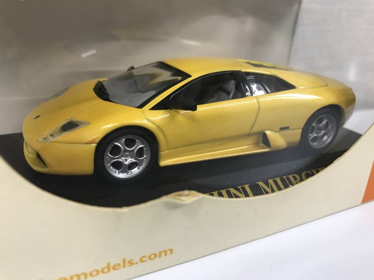 【１円スタート】1/43 イクソ ランボルギーニ ムルシエラゴ ixo Lamborghini Murcielago Yellow CIX00005 ZCの画像2