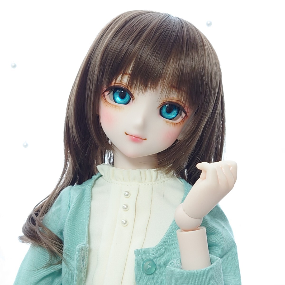 *ゆきは* DDH-09 SW肌 ソフビ盛り難あり カスタムヘッド+アイ ドルフィードリームの画像2