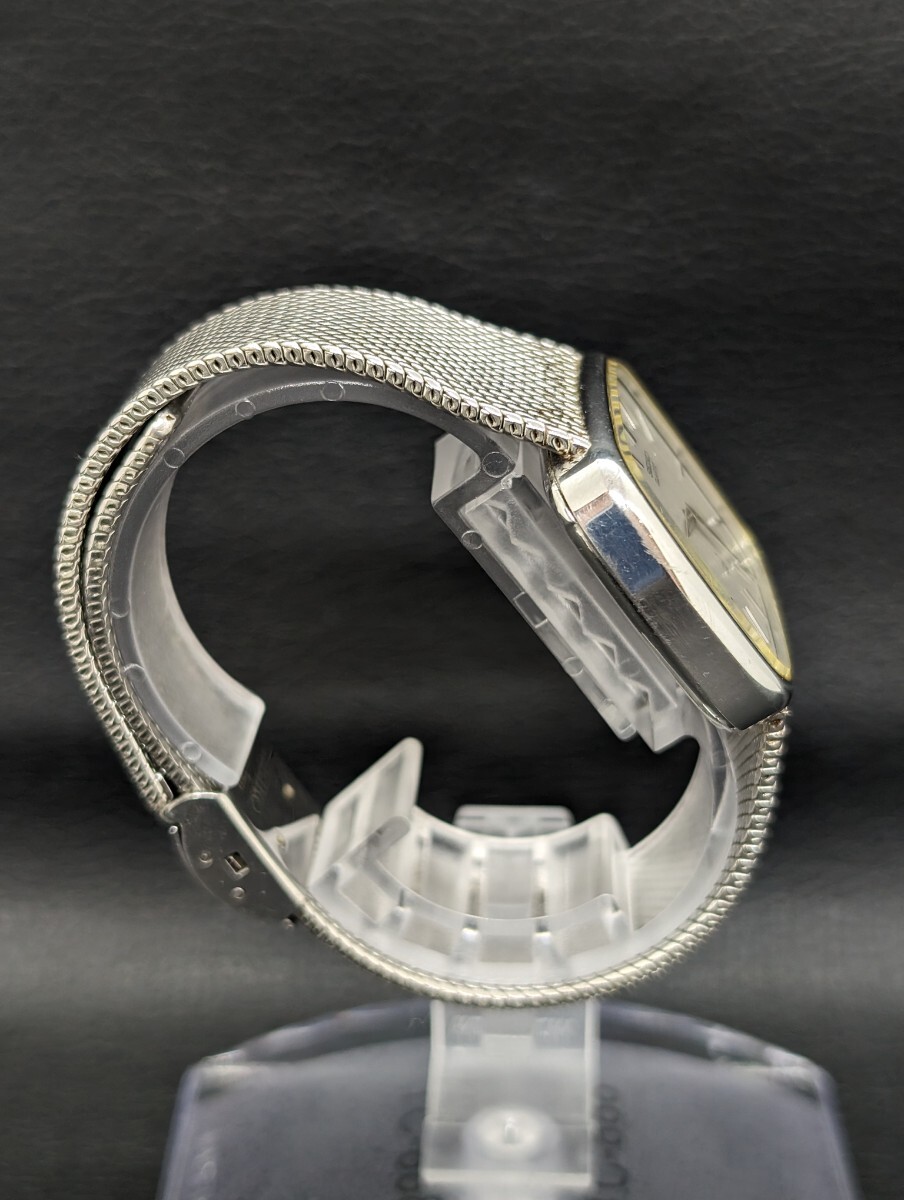 現状品【SEIKO QUARTZ 4130-5240】セイコー クオーツ QZ クオーツ 腕時計 ブランド メンズ ウォッチ 電池切れ アンティーク コレクションの画像5