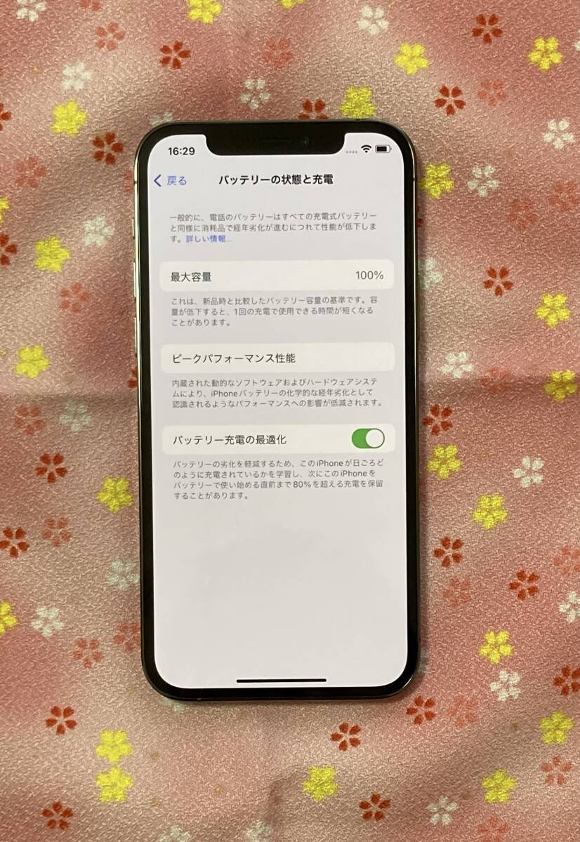 ◆処分品 ： iPhone 12 Pro 256GB Graphite （グラファイト・ブラック） 未使用新品 SIMフリー 13や14・15好きにも / 送料無料の画像3