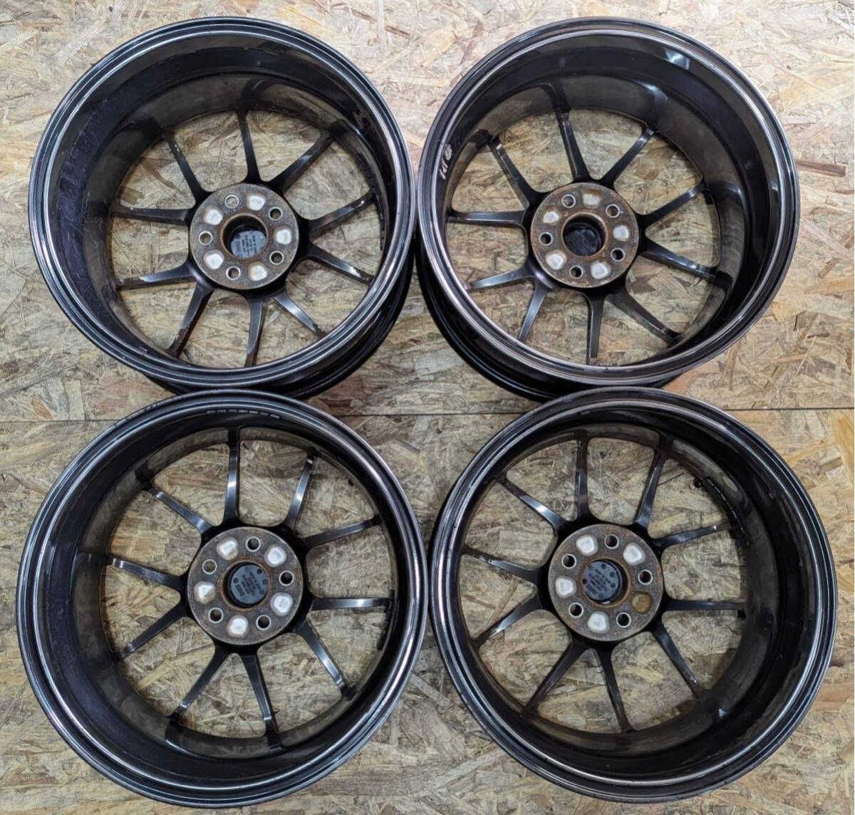 【希少！】BBS RI-A 022 16インチ 7J＋48 PCD100 5穴 5H 軽量 86 ZN6 BRZ インプレッサ レガシィ カローラスポーツ_画像6