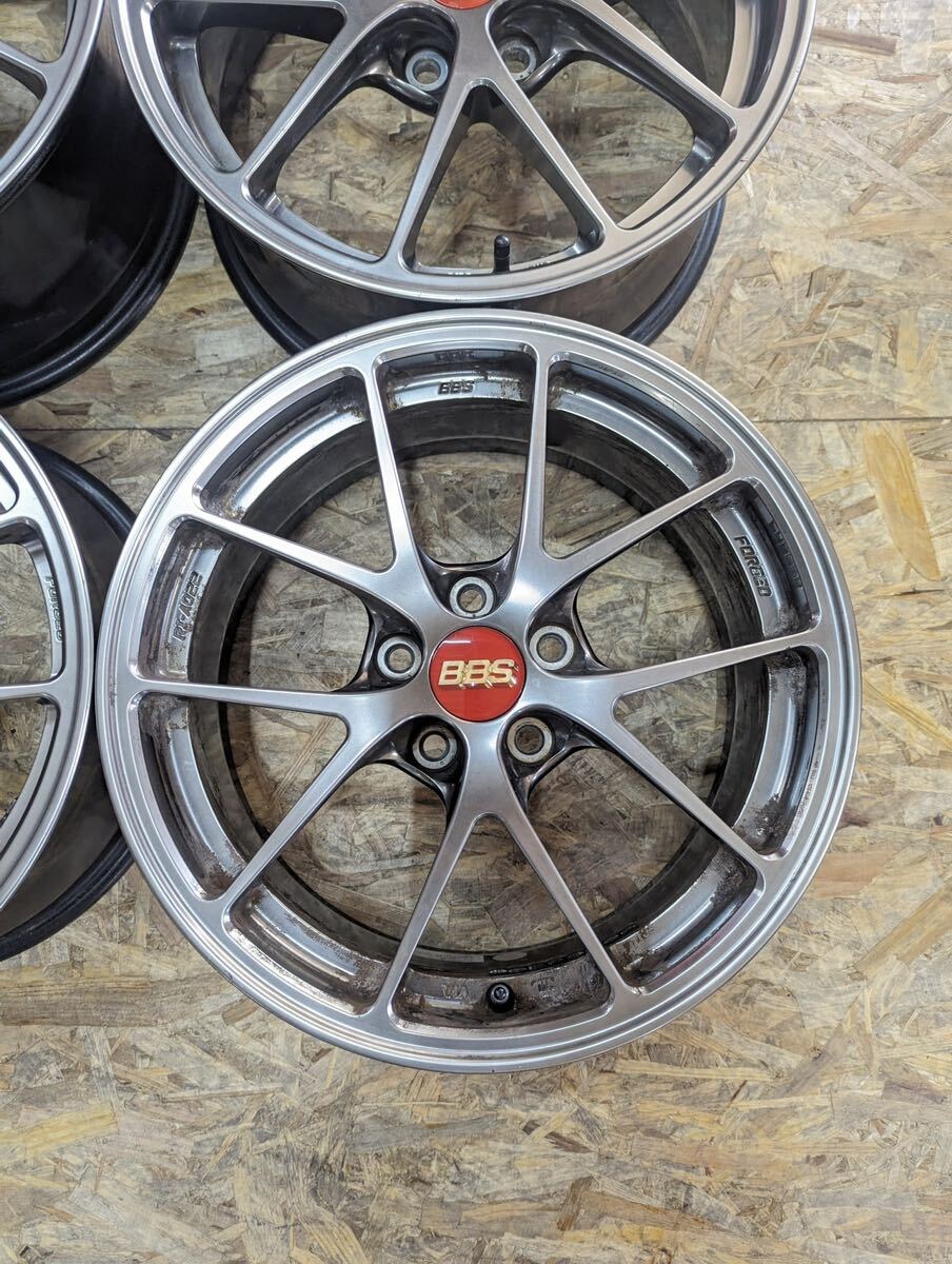 【希少！】BBS RI-A 022 16インチ 7J＋48 PCD100 5穴 5H 軽量 86 ZN6 BRZ インプレッサ レガシィ カローラスポーツ_画像3