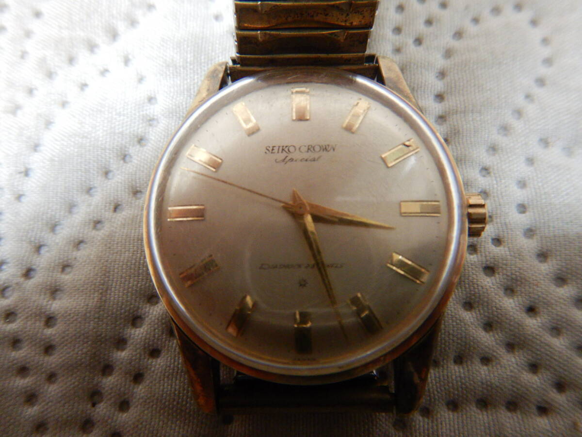 SEIKO 　CROWN 　セイコー　メンズ　腕時計　時計　動作品