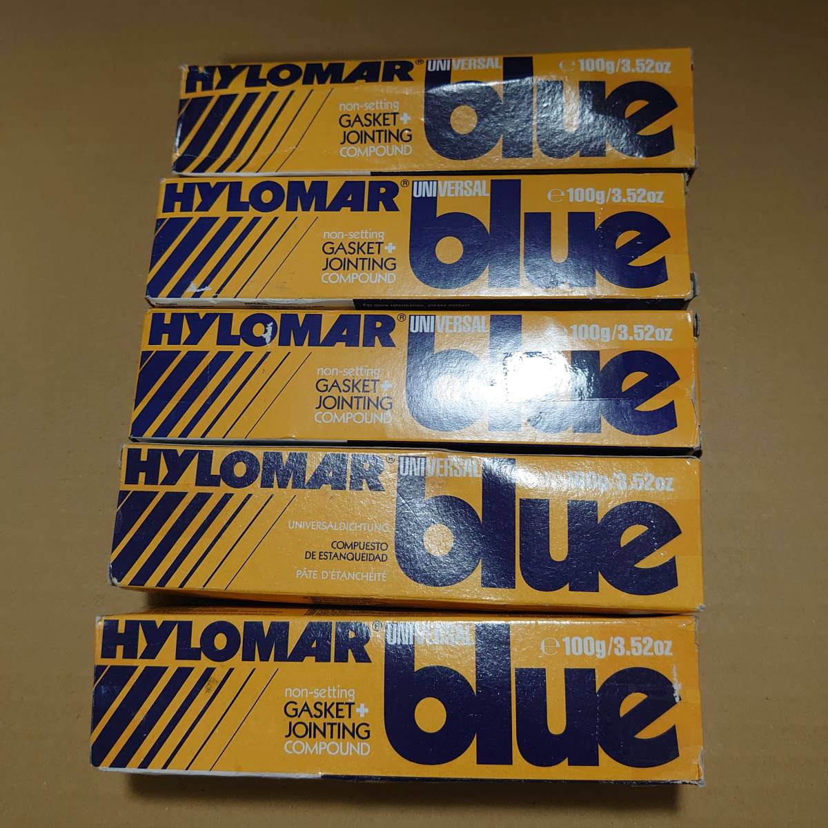 Hylomar(ハイロマー) 液状ガスケット ユニバーサルブルー 100g STRAIGHT/36-6100 【新品】の画像1