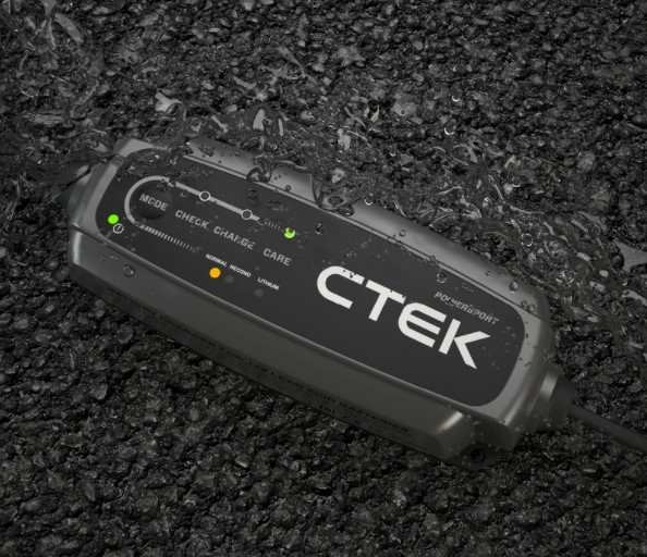 CTEK POWERSPORTシーテックバッテリーチャージャー 鉛&リチウムイオンバッテリー対応  温度センサー搭載 最新機種【新品】の画像3