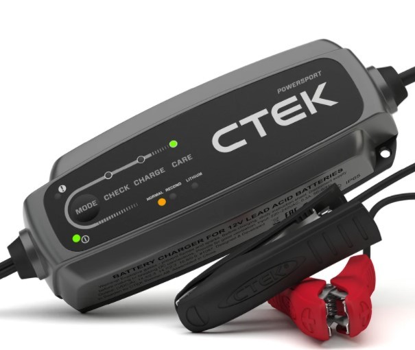 CTEK POWERSPORTシーテックバッテリーチャージャー 鉛&リチウムイオンバッテリー対応  温度センサー搭載 最新機種【新品】の画像2