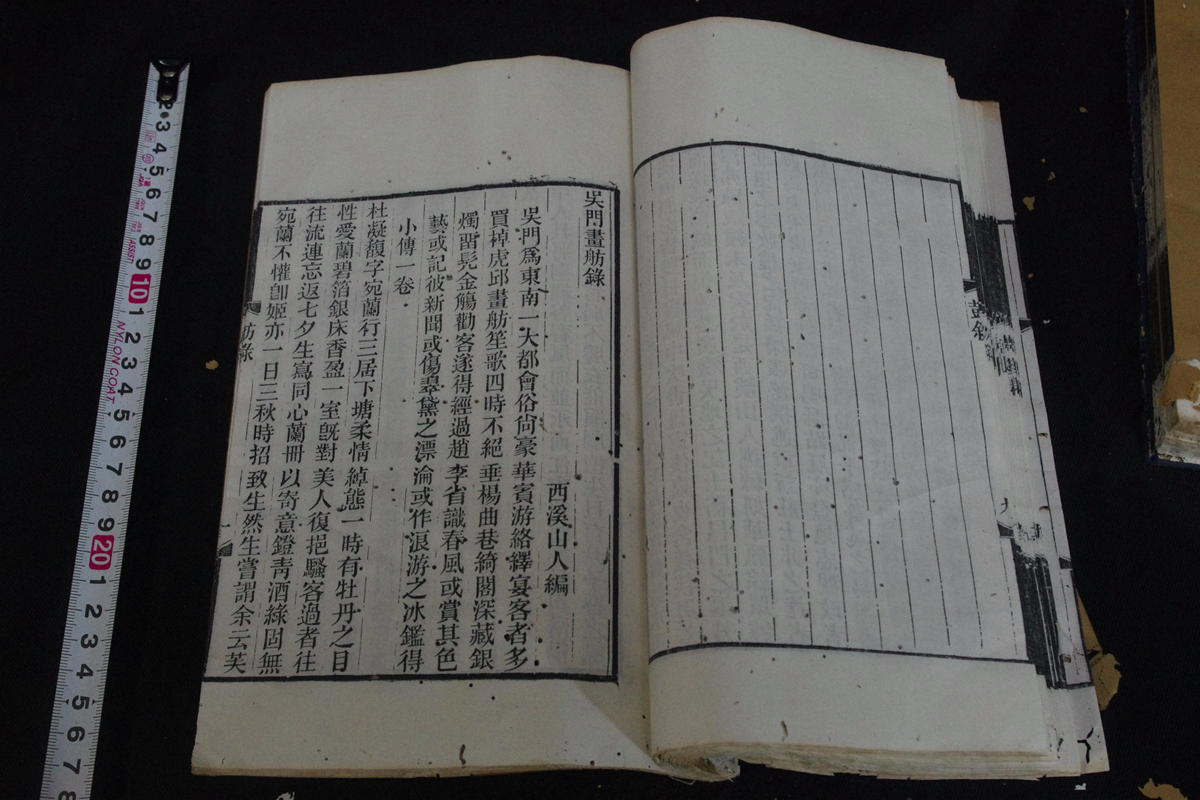 1双梅景アン叢書 玉女経房中術他 唐本木板摺 白紙五冊揃 検古書古文書和本唐本漢籍古典籍 発送はゆうパックだけ_画像9