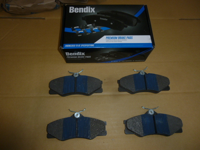  Vanagon T3/ka label T3 2.1 for front brake pad left right set new goods BENDIX made 