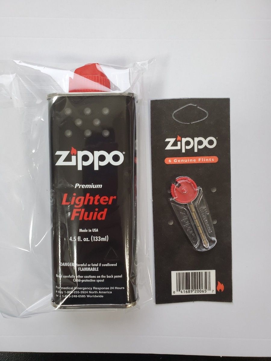 新品未使用　ZIPPO オイル 小缶 フリントセット
