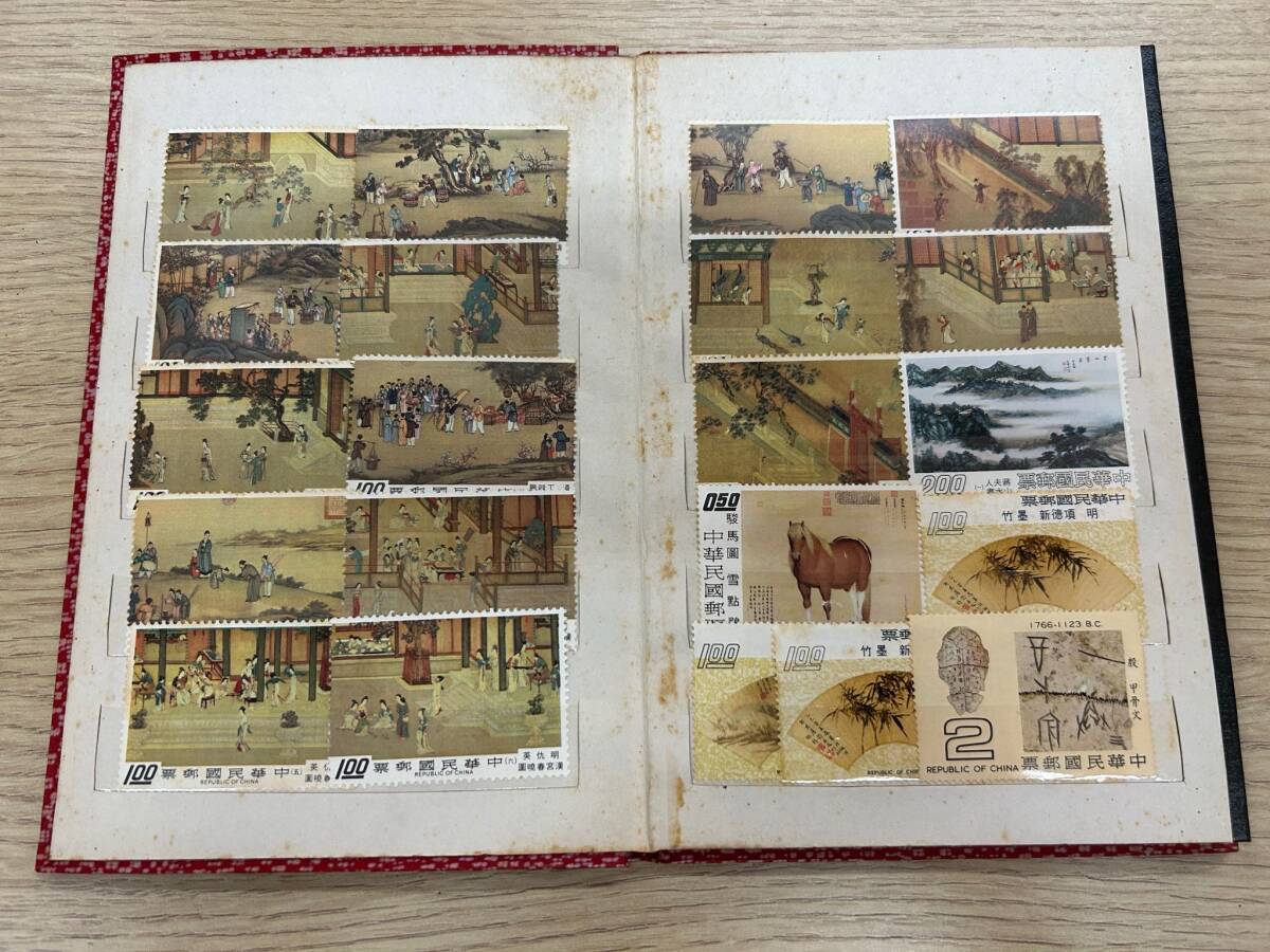 ☆3442 中国 切手 おまとめ アンティーク コレクション 現状保管品☆の画像1