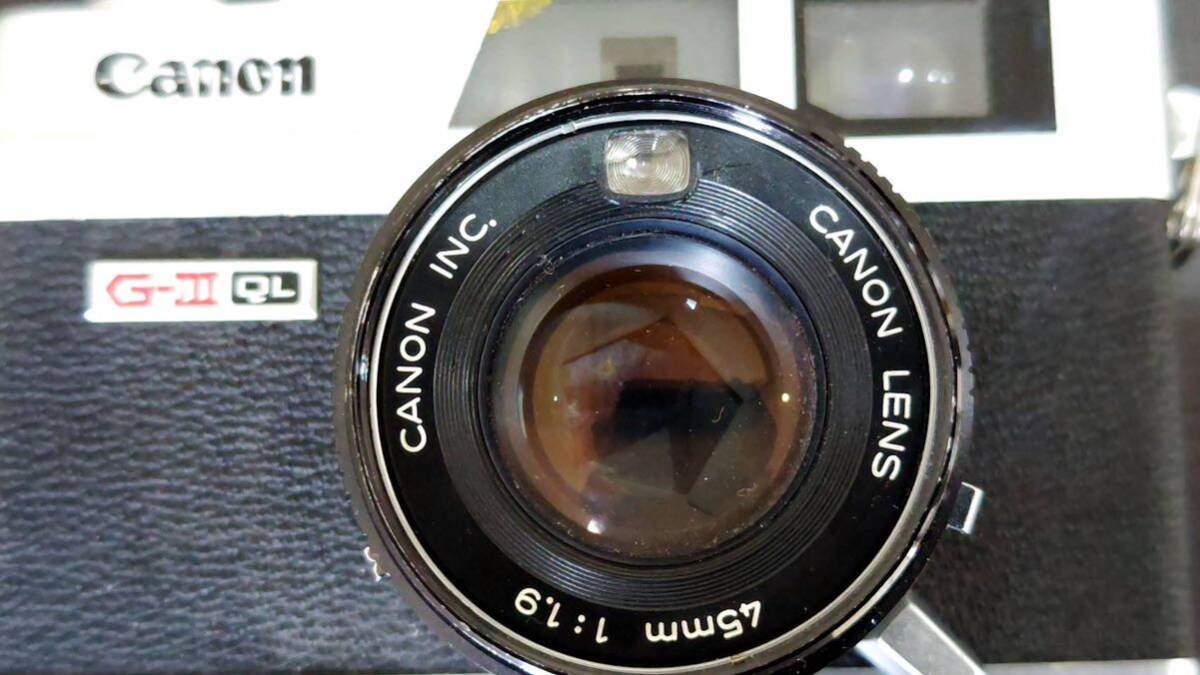 カメラマニア引き揚げ商品Canon CanonetキヤノンキャノネットＱＬ１７Ｇ−ⅢＱＬ／ＱＬ１９Ｇ−ⅢＱＬおまとめ２点動作未確認ジャンク扱いの画像7