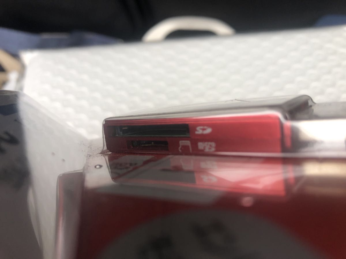 BUFFALO USB3.0 microSD/SDカード専用カードリーダー レッド BSCR27U3RD