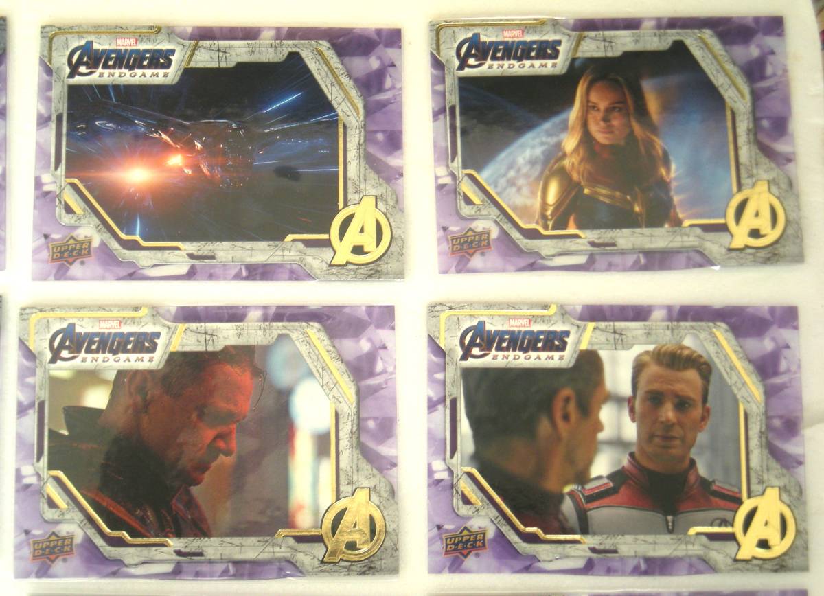 Upper Deck アッパーデッキ Avengers Endgame マーベル アヴェンジャーズ エンドゲーム プラ製 トレーディングカード 20枚 ペッパーポッツ