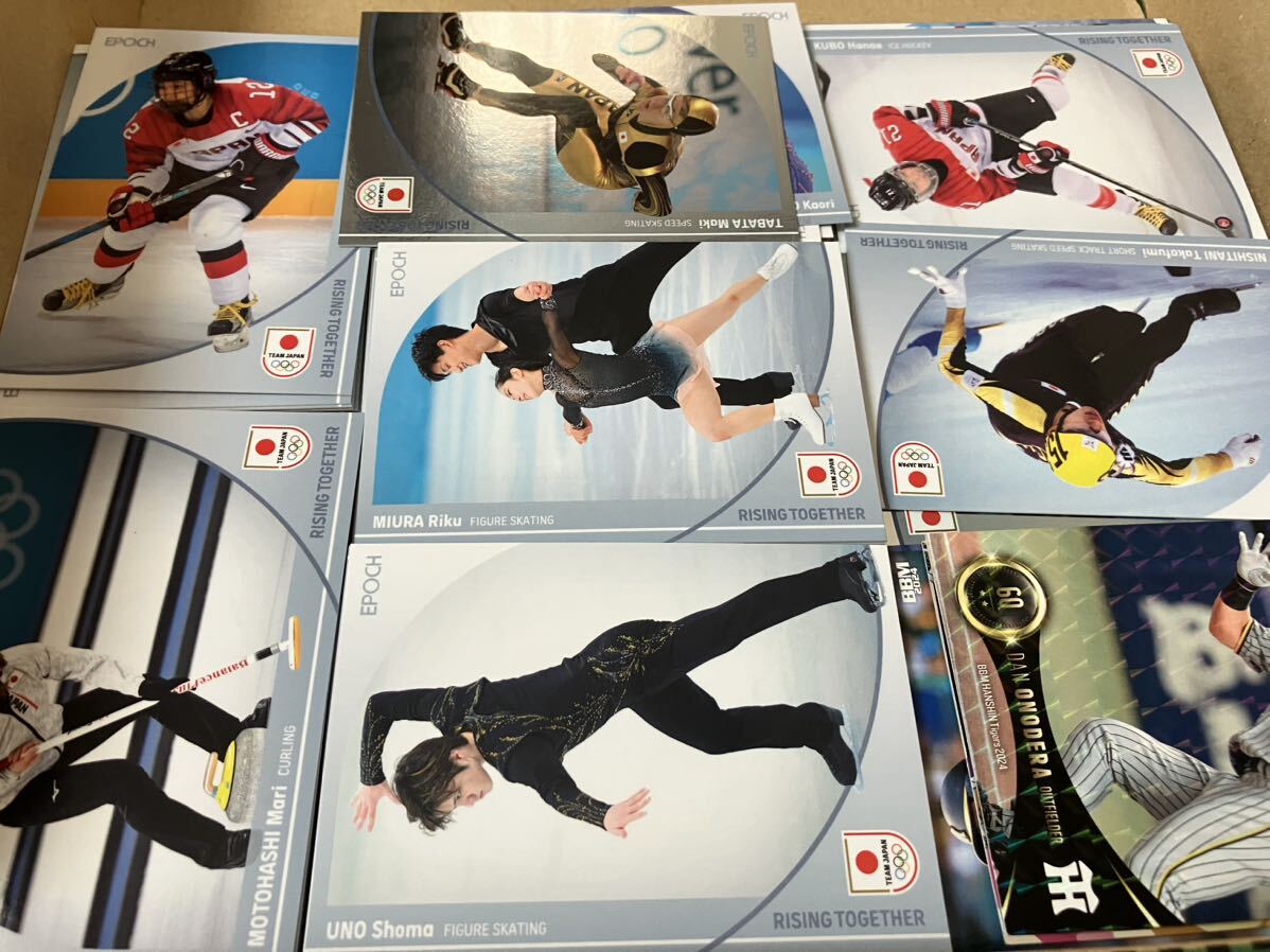 BBM EPOCH 直筆サイン・シリアル・インサート・レギュラー大量 セット オールスポーツ 金メダル topps ルーキー 西武の画像2