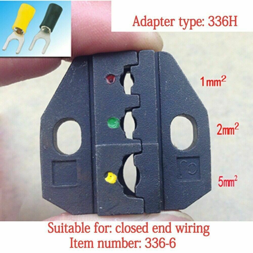 圧着ペンチ ダイス 絶縁被覆付圧着端子用 336H_画像1