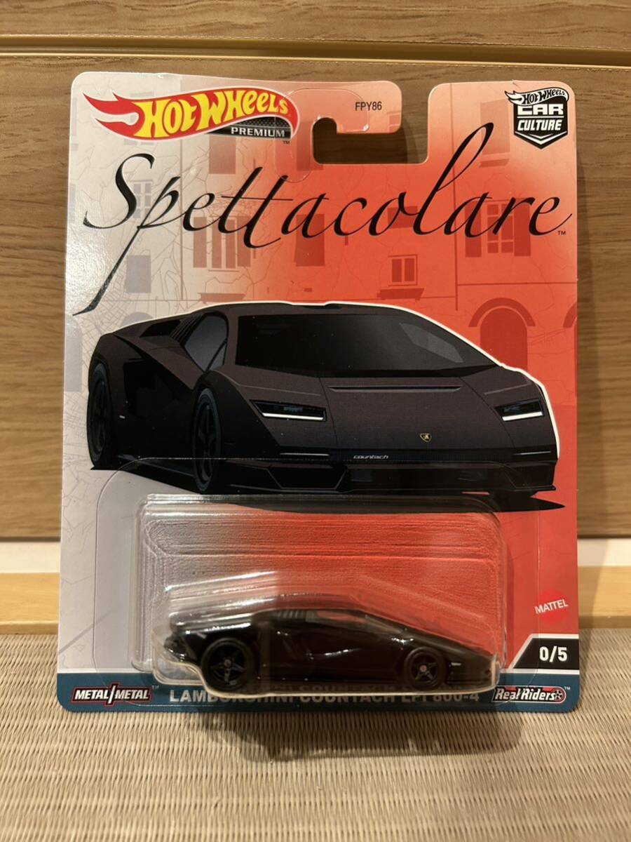 ホットウィール Hot Wheels カーカルチャー スペッタコラーレ ランボルギーニ カウンタック LPI 800-4 LAMBORGHINI COUNTACH チェイスの画像1