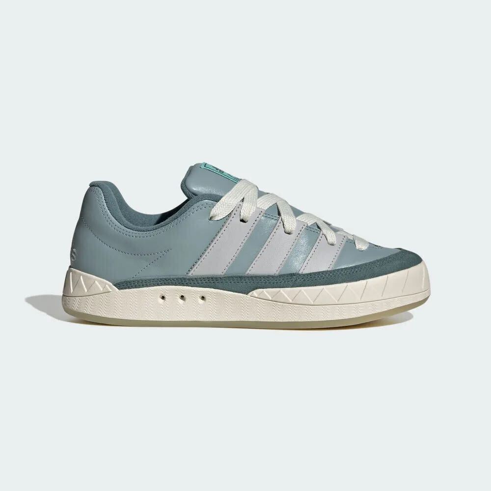 1 иен ~ новый товар 27.5cm Adidas Adi matic adidas ADIMATIC спортивные туфли обувь обувь кожа верхний s Lee полоса популярный серый 