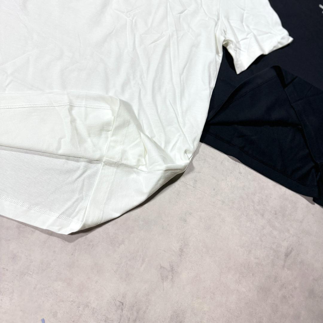 新品 XLsize ナイキ 半袖 Tシャツ 2枚セット 人気 プリント ロゴ まとめ 白 黒 ビッグロゴ スウッシュ SWOOSH BY NIKE スポーツ ジム 服の画像9