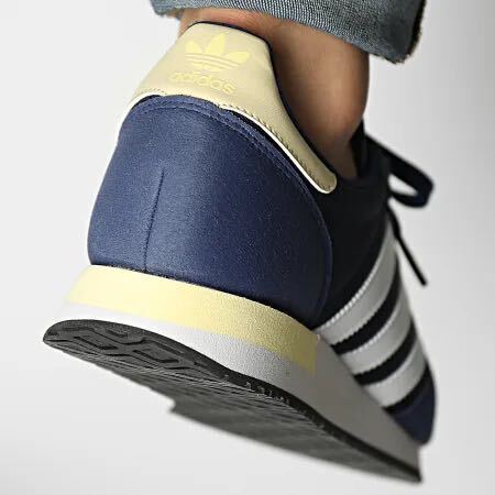 1円〜 26cm USA 84 アディダスオリジナルス adidas originals 定番 スニーカー モダン スポーティ ランニング スニーカー ネイビー 紺の画像4