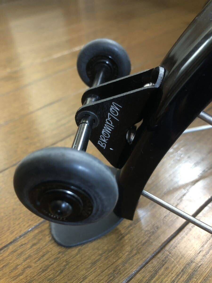 ブロンプトンbrompton ブロンプトンリヤフェンダーブラック 中古品の画像2