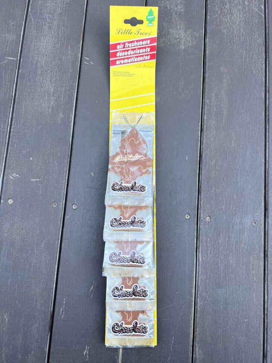 一応新品 19枚 廃盤 デッドストック リトルツリー チョコレート エアフレッシュナー ローライダー LOWRIDER USDM 当時物 の画像2