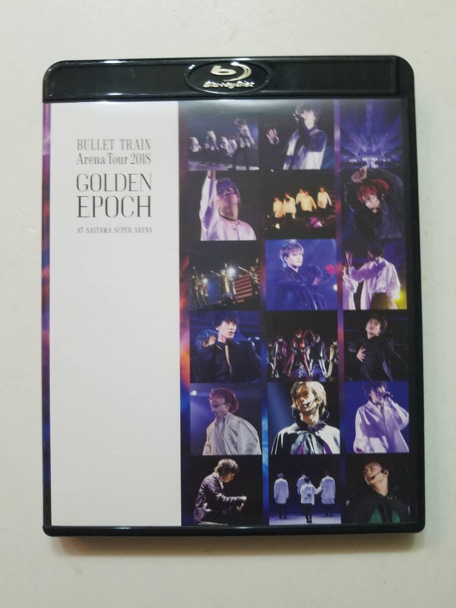 【中古BD Blu-ray ブルーレイディスク BULLET TRAIN Arena Tour 2018 GOLDEN EPOCH AT SAITAMA SUPER ARENA 超特急】の画像1