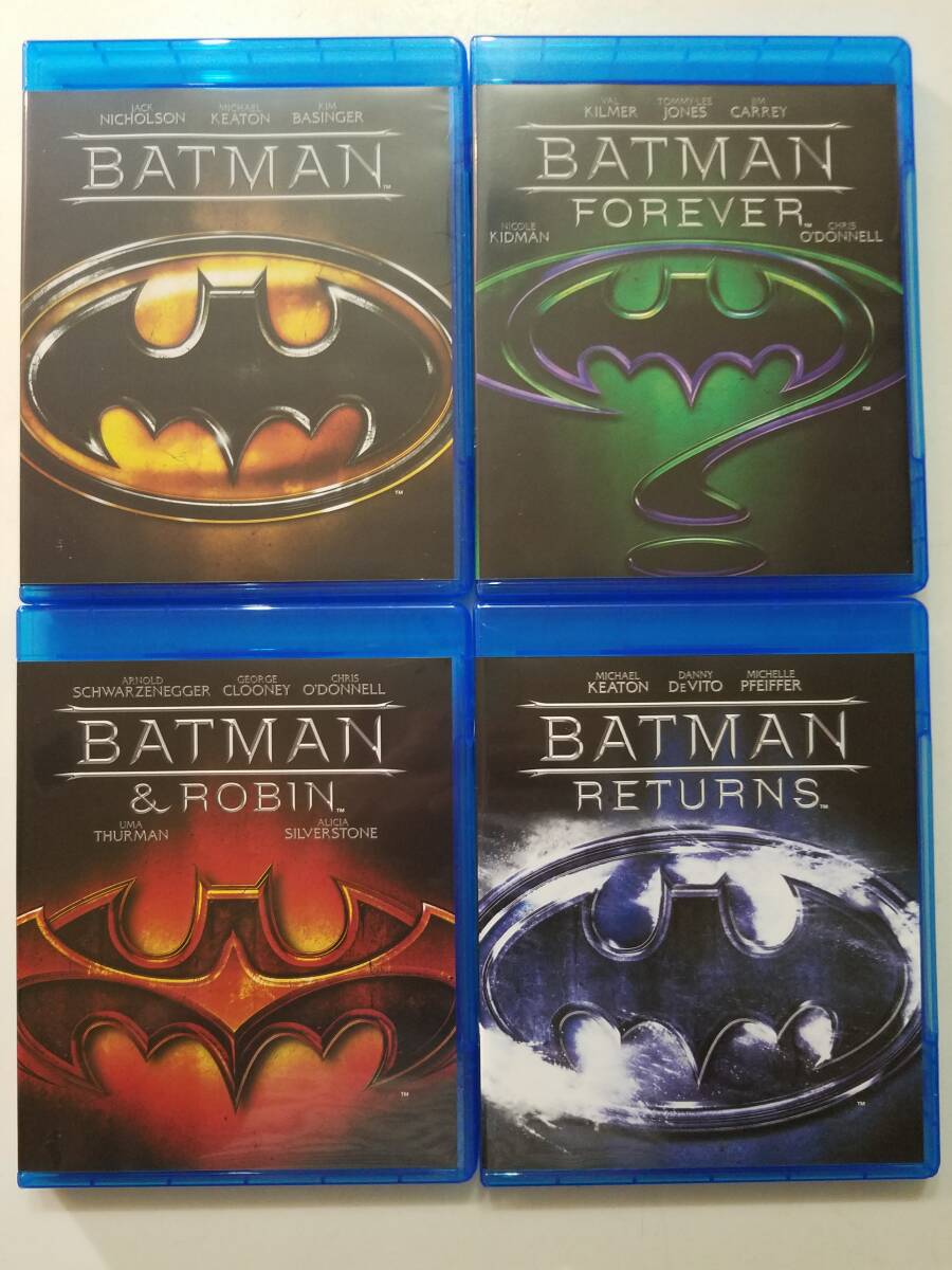 [ б/у BD Blu-ray Blue-ray диск Batman / возврат z/& Robin Mr. свободный z. обратный ./ four eva- Michael * ключ тонн 4 шт комплект ]