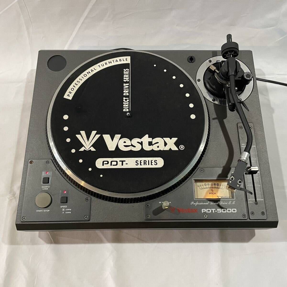 Vestax PDT-5000 ヴェスタクス ターンテーブル アナログ レコード ヴィンテージ ベスタックス レコードプレーヤー の画像1
