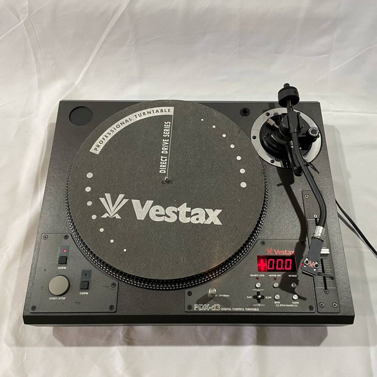 Vestax PDX-d3 ヴェスタクス ターンテーブル アナログ レコード ヴィンテージ ベスタックス レコードプレーヤー の画像1