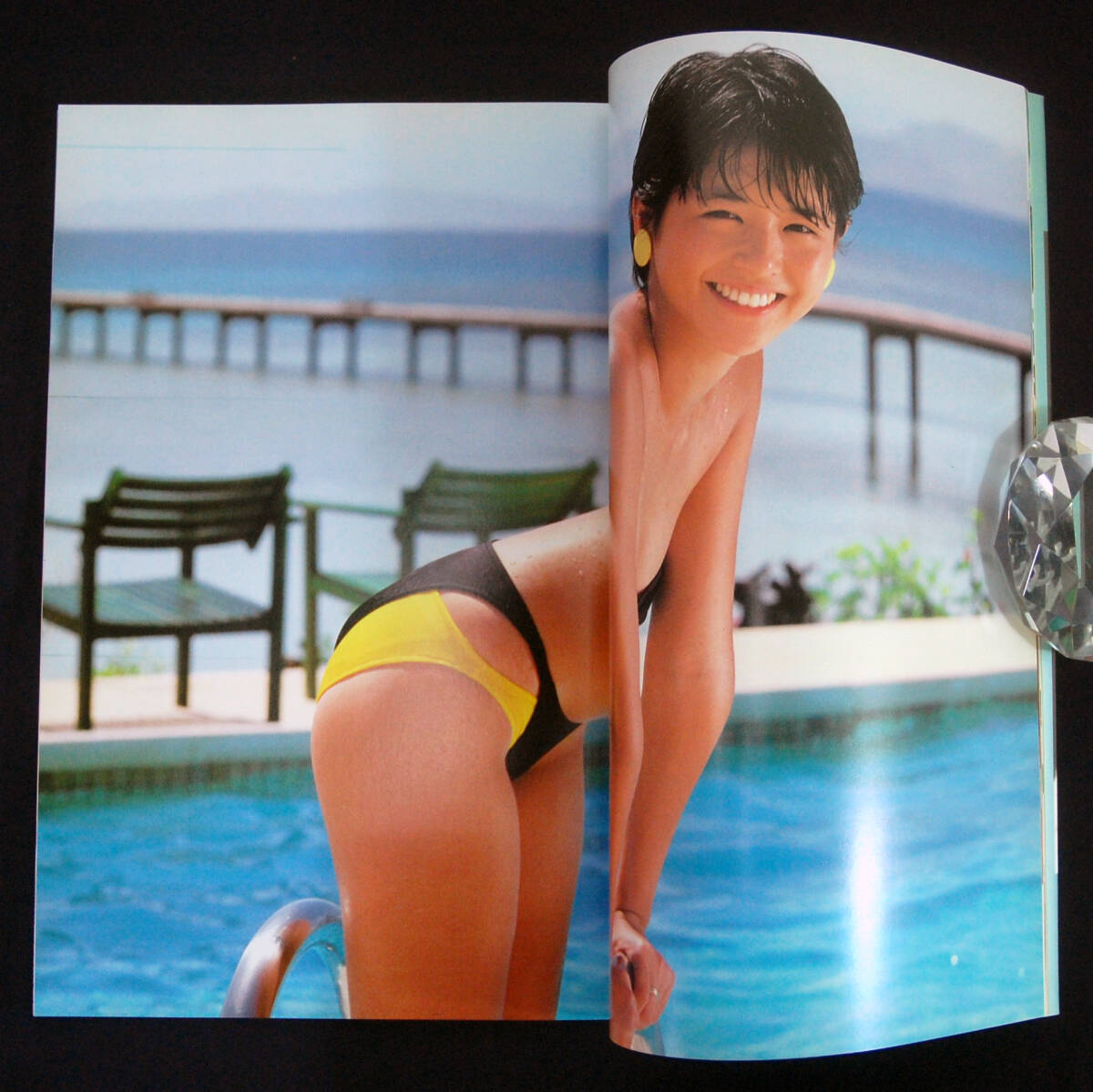 デラックス近代映画 小泉今日子写真集 1984年 付録あり 水着の画像5