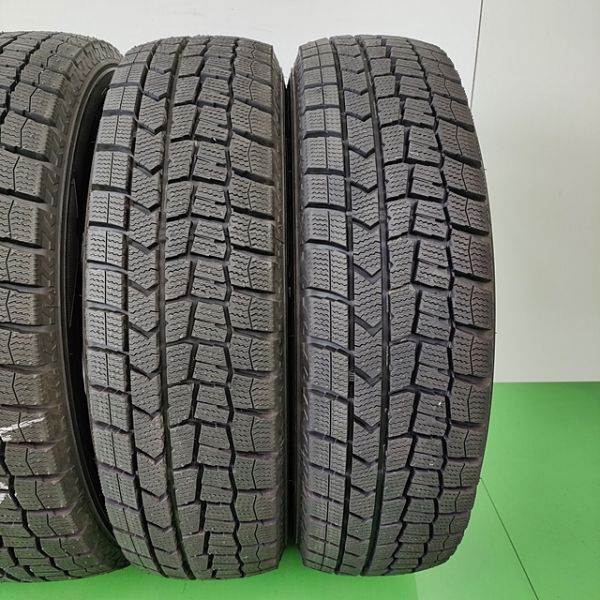 【個人宅OK】 DUNLOP 165/70R14 81Q WINTERMAXX WM02 ダンロップ ウィンターマックス スタッドレス タイヤ 4本セット YW403_画像3