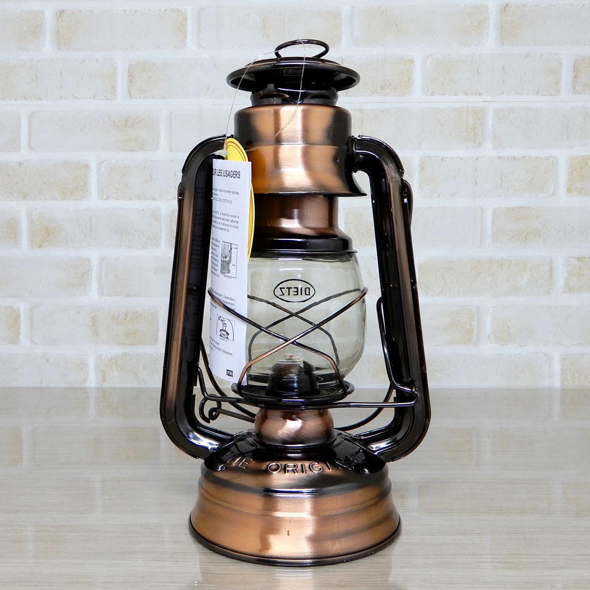 大セール【送料無料】新品 Dietz #76 Original Oil Lantern - Bronze 【替芯2本付】 ◇デイツ No.76 ブロンズ 青銅 ハリケーンランタン 銅