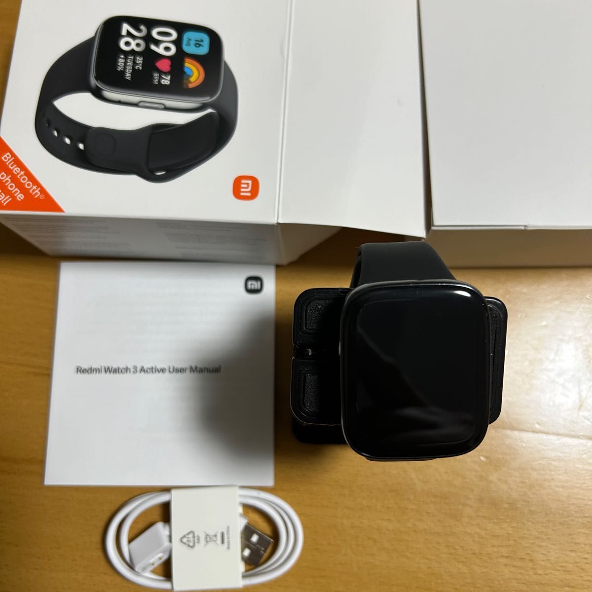 Redmi Watch 3 Active ブラック Xiaomi スマートウォッチ シャオミ
