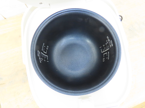 シーシーピー・炊飯ジャー・BK-R60-WH・3.5合炊き・炊飯器・2022年製・中古品・149893_画像7