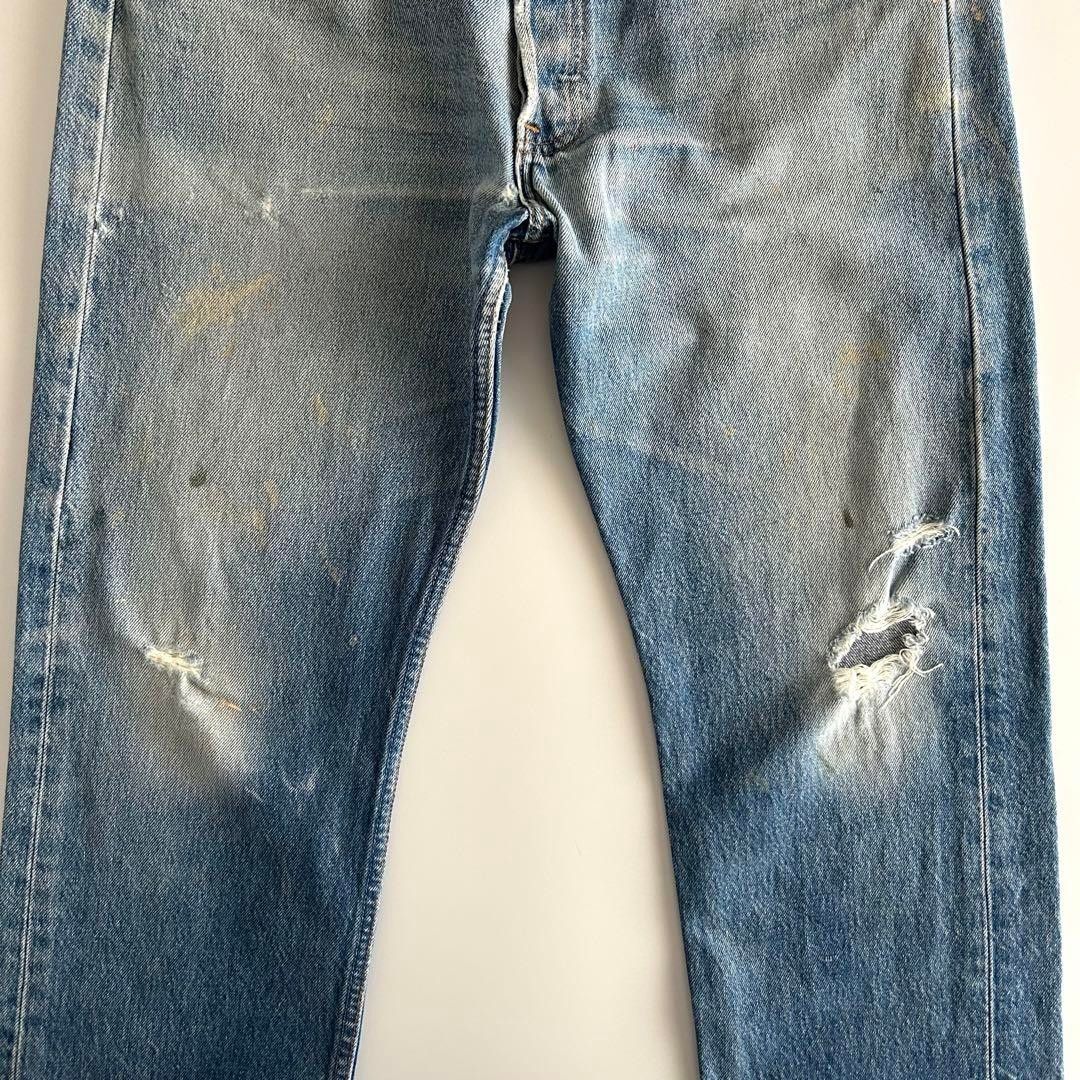 levi’s 501 usa製 W33 L30 ボタン裏501 実寸 W31 デニムパンツ リーバイス ジーンズ 古着