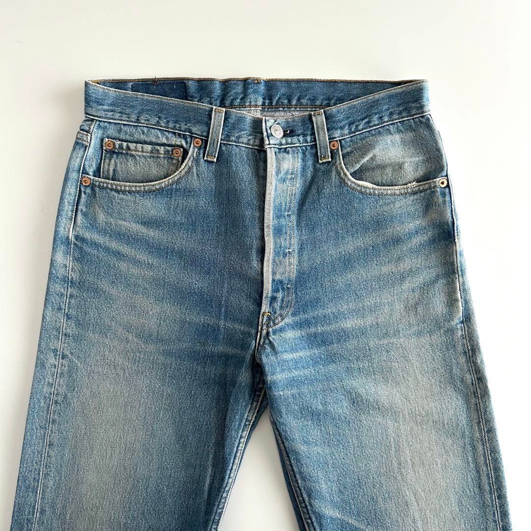 levi’s 501 usa製 W33 L32 ボタン裏553 実寸 W30 デニムパンツ ジーンズ ジーパン 90s ヒゲ