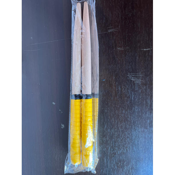  futoshi hand drum. . person chopsticks yellow color 2 pcs set all-purpose type grip switch slip prevention 