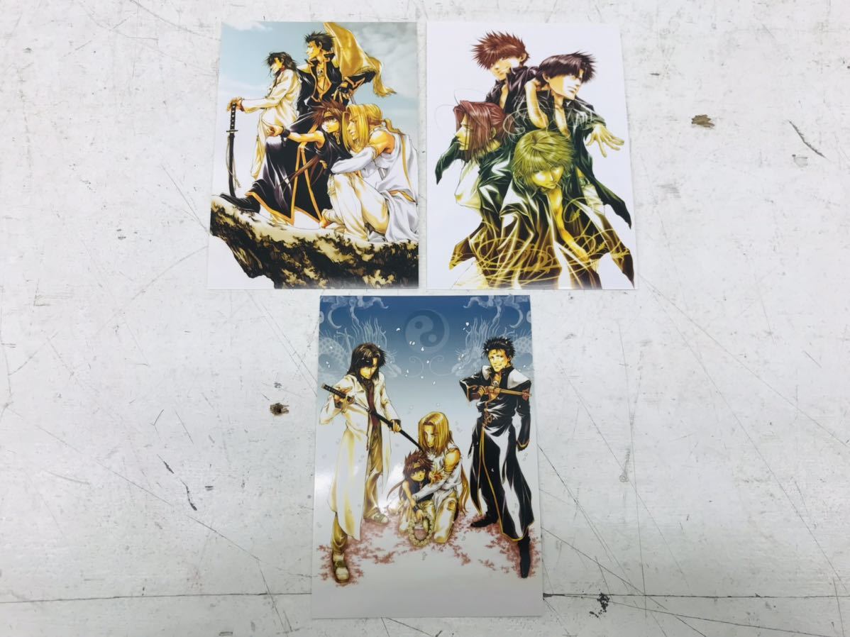 k0123-01★未使用 ポストカード 峰倉かずや原画展 最遊記 / Gofa SAIYUKI EXHIBITION in X'mas / 12枚入り 保管品 複数在庫有の画像3