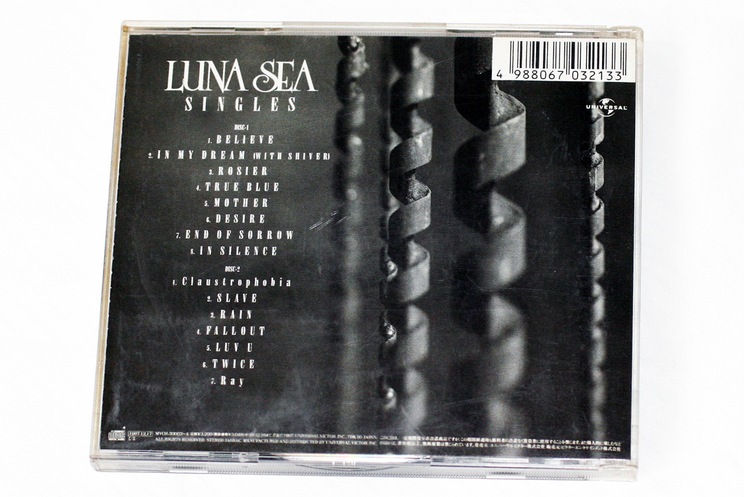 2枚組 ルナシー シングルコレクション LUNA SEA SINGLES