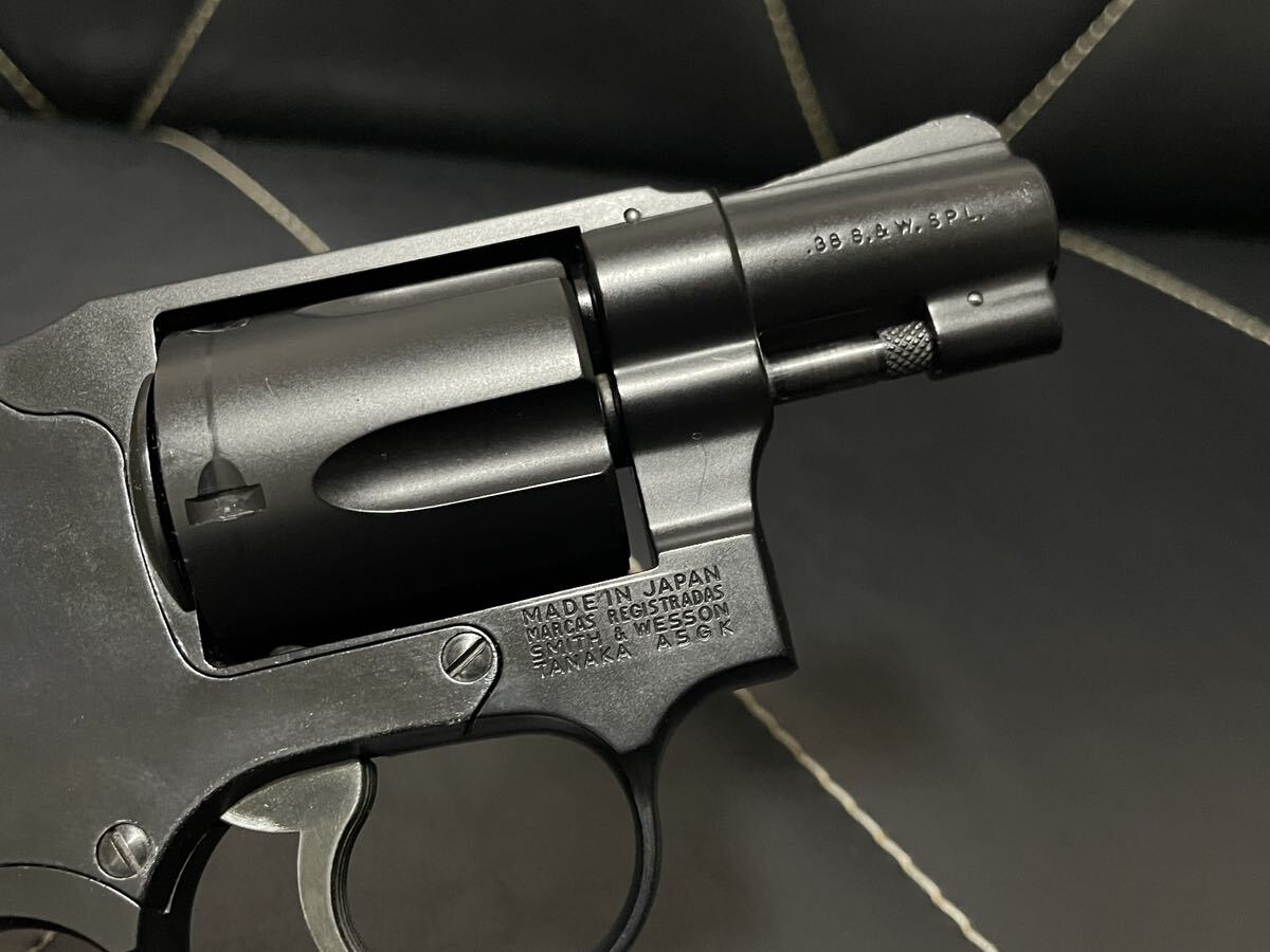 極美品 箱付き タナカ Smith&Wesson スミス ウエッソン Model36 S&W M49 2inch ボディガード モデルガン リボルバー サバゲー_画像4