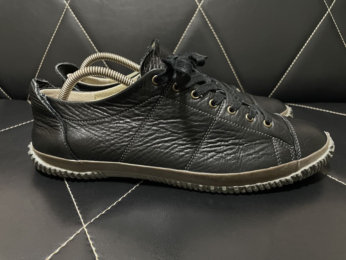  превосходный товар SPINGLE MOVE Spingle move 27216123 M≒25.5cm кожа обувь кожа спортивные туфли масло кожа мужской черный casual 