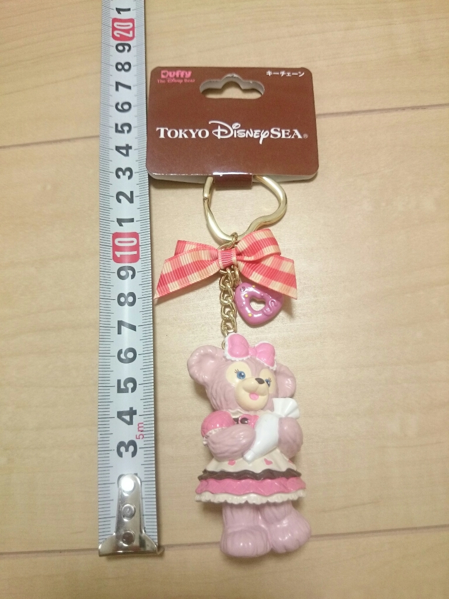 新品未使用☆ TDS スウィートダッフィー シェリーメイキーホルダー [同梱可能 東京ディズニーシー Disney SEA スウィーツ]_画像2