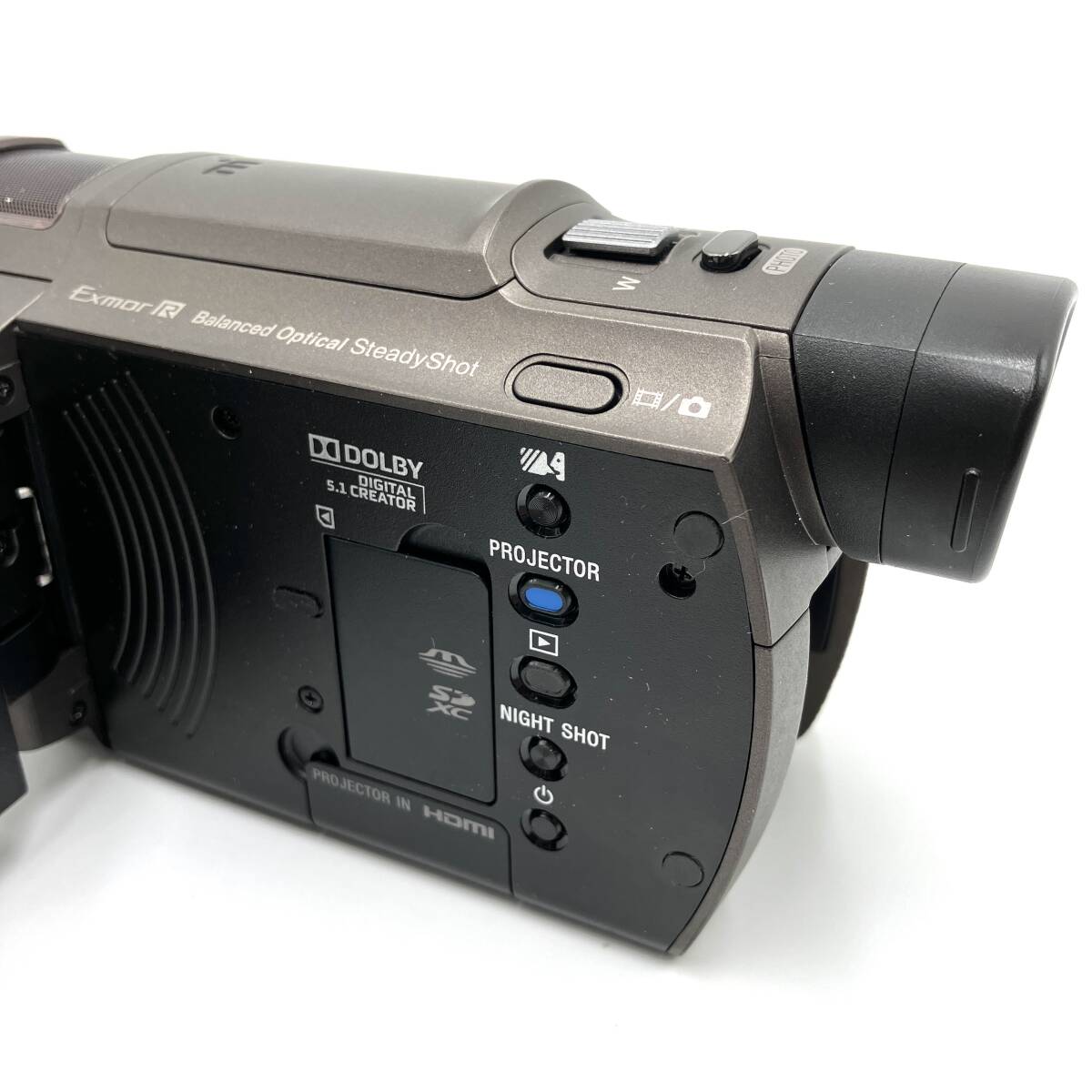 SONY 4Kビデオカメラ Handycam FDR-AXP35 ブロンズブラウン 光学10倍 FDR-AXP35-TI