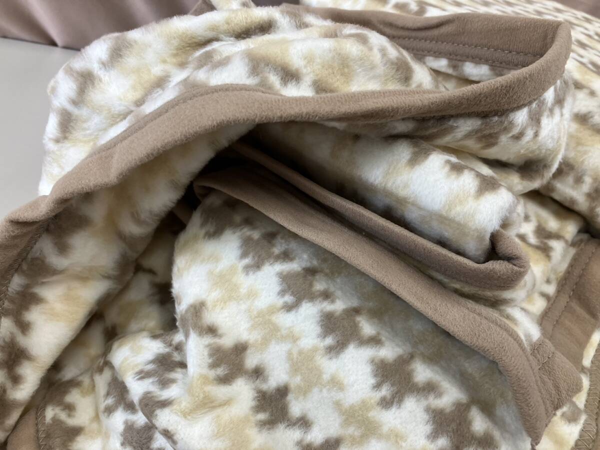  Celine CELINE PARIS cotton blanket silky Touch 140×200 centimeter single size bedding west river industry ( stock ) made in Japan 