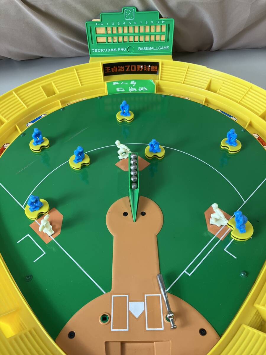 ツクダオリジナル 王貞治プロ野球盤 ボードゲーム 野球ゲーム レトロ玩具 当時物 コレクションの画像3