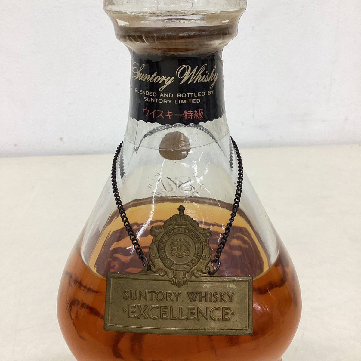 ＊【未開栓】サントリー ウイスキー エクセレンスSUNTORY WHISKY EXCELLENCE 80 760ml 43% 特級 古酒 の画像3